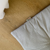 Natural Hemp filled Sofa Protector in cotton Stripe fabric for Dogs Cats Machine Washable Sofa & Couch Slipcovers Custom made sizes