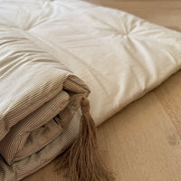 Unique Hemp filled Washable Furniture Sofa Protector for Pets, Kids Couch Slipcovers Custom made sizes in cotton Stripe fabric