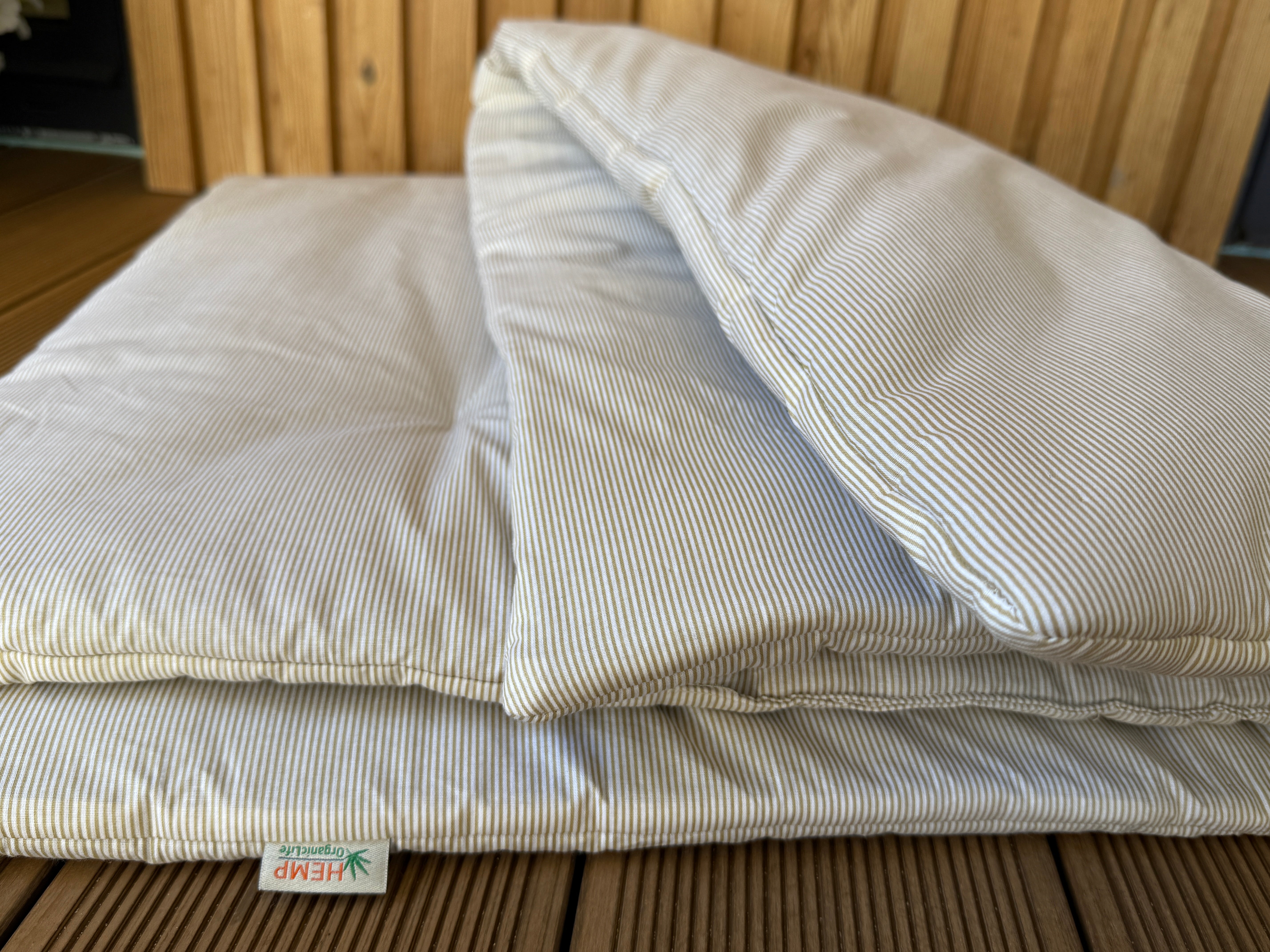 Unique Hemp filled Washable Furniture Sofa Protector for Pets, Kids Couch Slipcovers Custom made sizes in cotton Stripe fabric