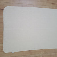 Zabuton cover Linen natural cover with zipper, unfulfilled linen case size 23"x35" without stitches