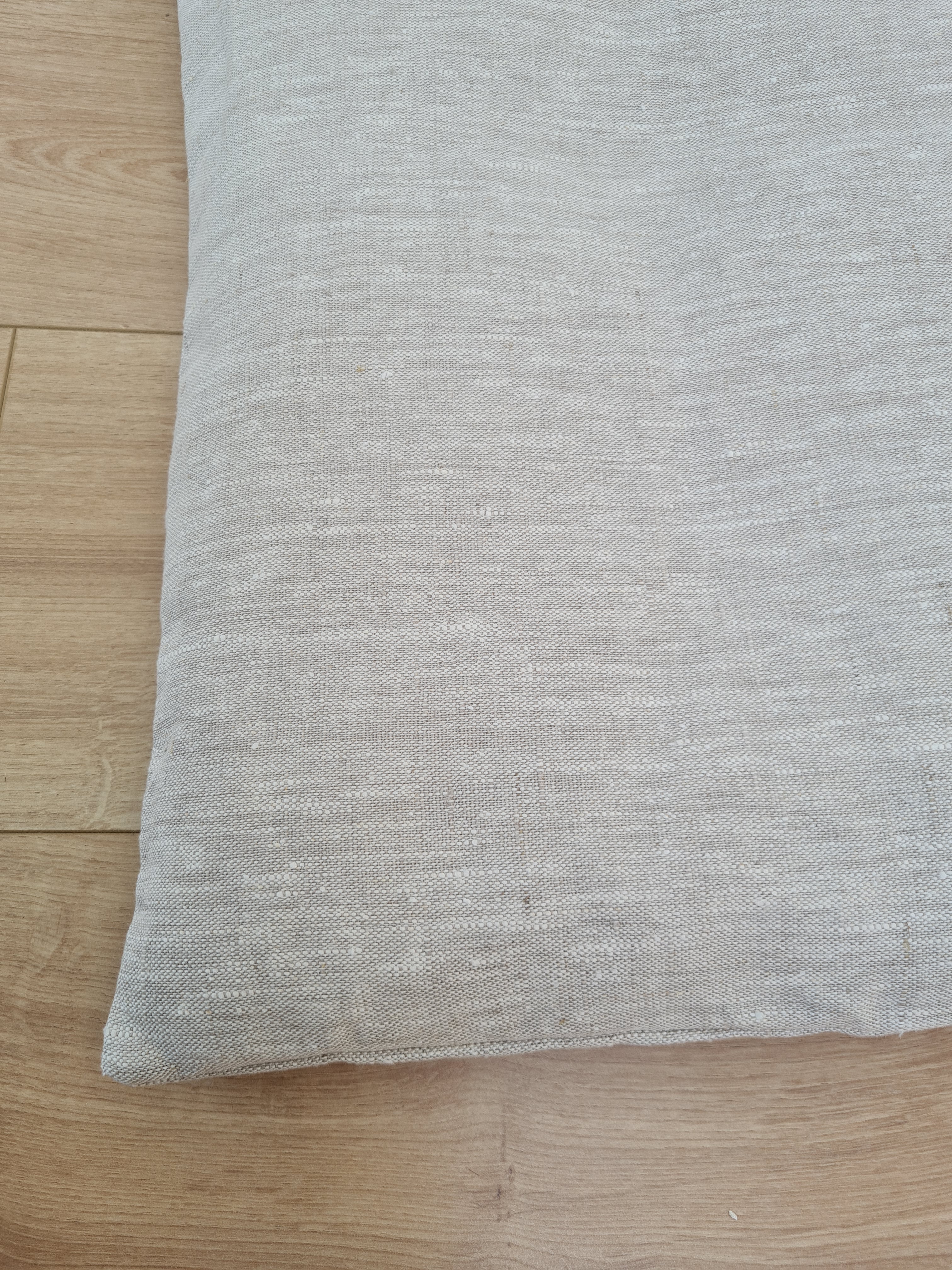 Organic Hemp Pet Bed Removable Washable Natural Linen Cover Bed Filled Organic Hemp Fiber Filler - Dog Cat Pet Bed Cots Mat Cover