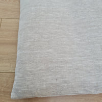 Organic Hemp Pet Bed Removable Washable Natural Linen Cover Bed Filled Organic Hemp Fiber Filler - Dog Cat Pet Bed Cots Mat Cover