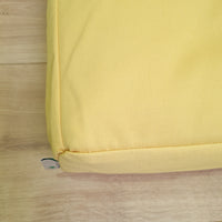 Hemp Pet Mat Pad Cushion Removable Cotton Water Repellent Cover in Pear Color Washable Organic Hemp Fiber Filler in Cotton Fabric Padded Dog