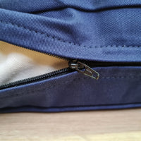 Cover with zipper for 3" (8 cm) shikibuton / topper Natural Сotton Fabric Custom size