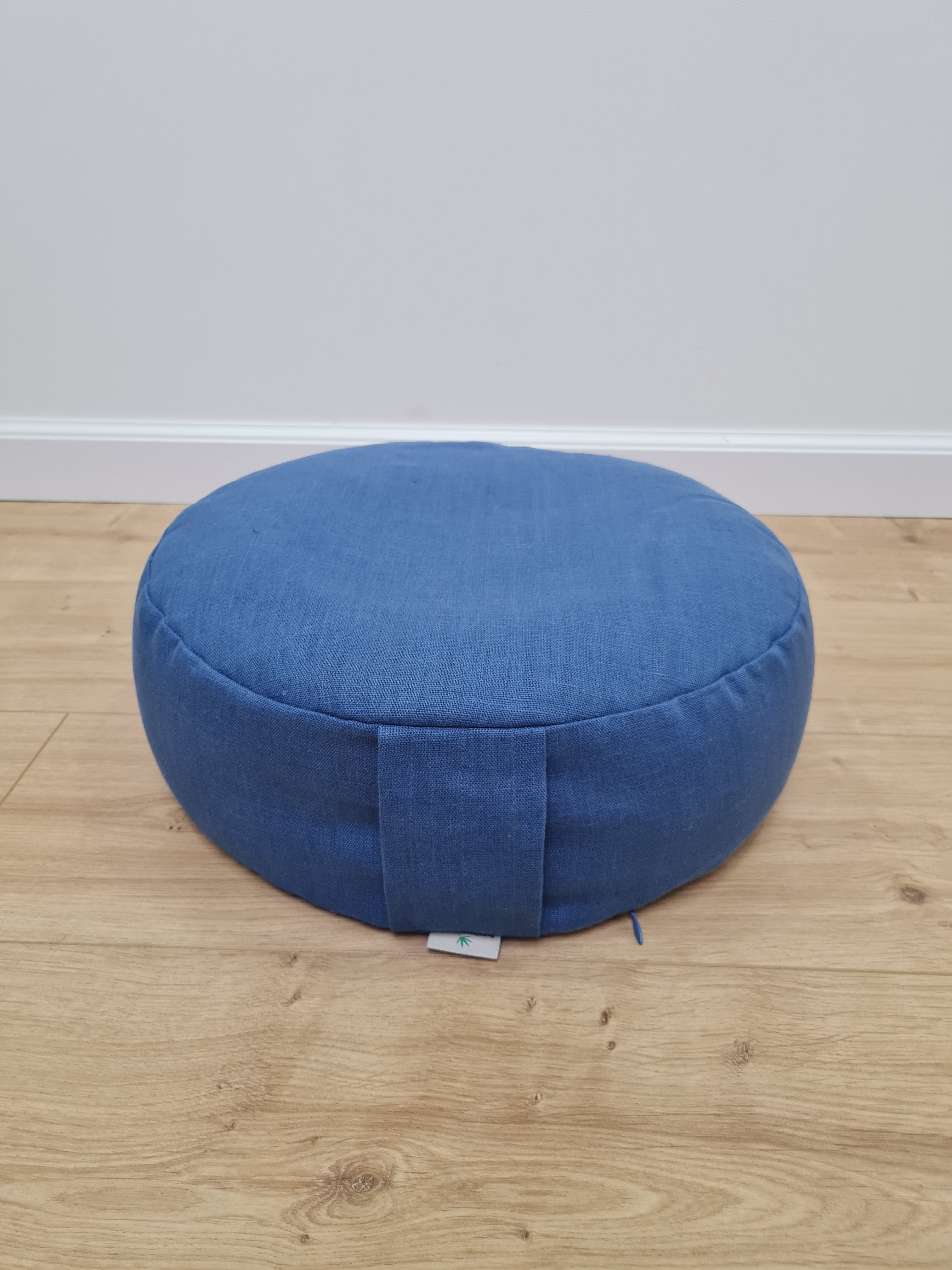 Zafu Linen floor cushion with Buckwheat hulls /Organic Meditation cushion/buckwheat/ pillow seat/Meditation cushion for Yoga studio
