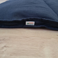 Thick HEMP Sleeping bag HEMP fabric filled organic Hemp fiber filling - Hemp sleep bag / blanket quilt, hand made
