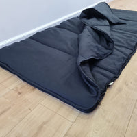 Thick HEMP Sleeping bag HEMP fabric filled organic Hemp fiber filling - Hemp sleep bag / blanket quilt, hand made