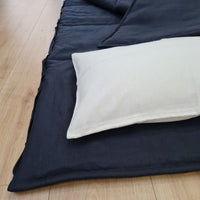 Thick HEMP Sleeping bag HEMP fabric filled organic Hemp fiber filling - Hemp sleep bag / blanket quilt, hand made