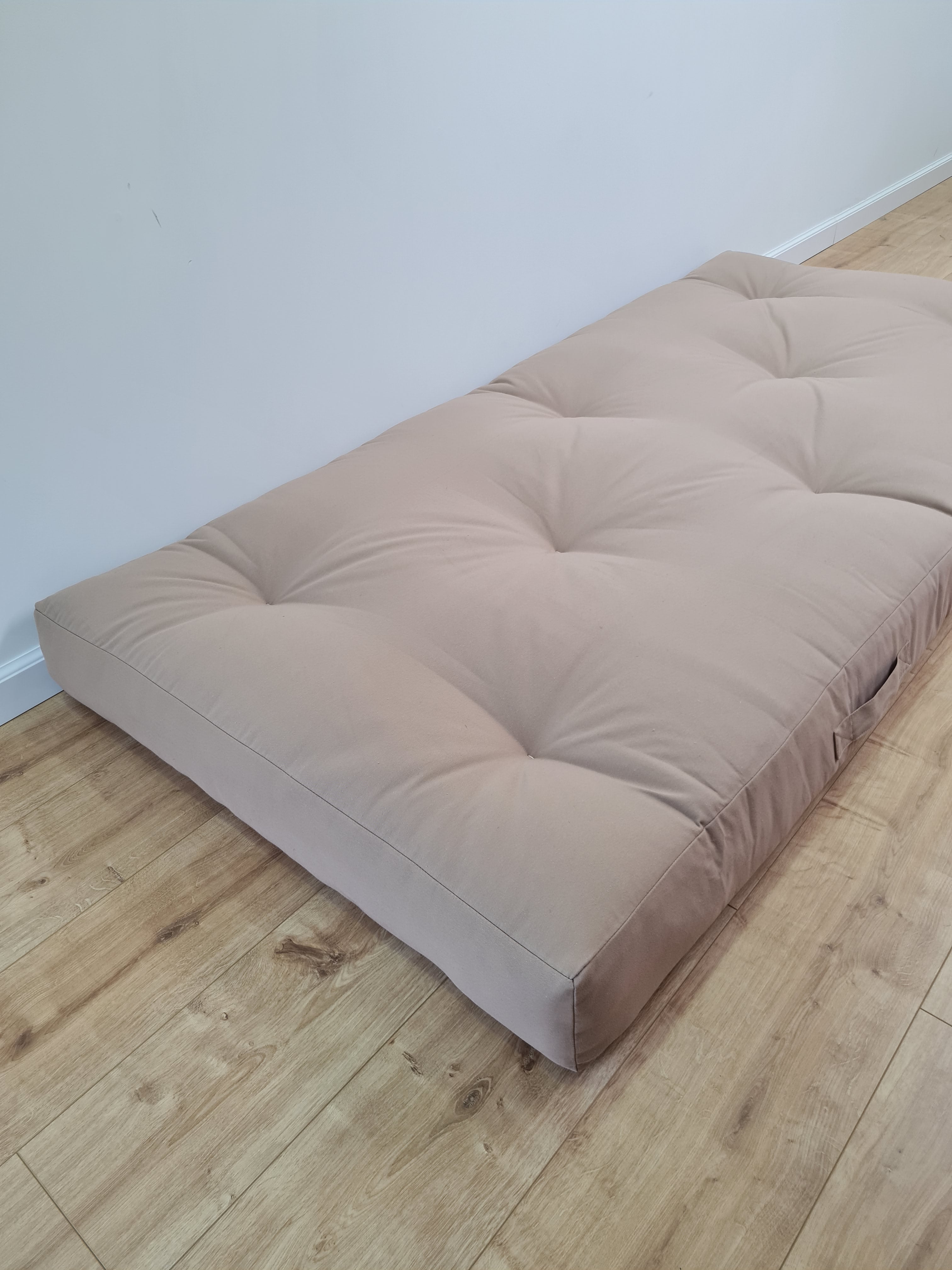 Special listing for Aynur Amiraslanova one 120 cm x 60 cm x 15 cm hemp futon in beige cotton