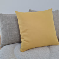 Hemp Throw Pillow with Cover Filled HEMP Fiber filler in Durable Cotton in color Pear zipped Cover Throw Decorative Cushion