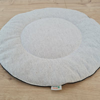 Round HEMP pet mat carpet filled HEMP Fiber rug /dog mat pad/ cat mat/organic dog mat pad/organic cat/ pet blanket