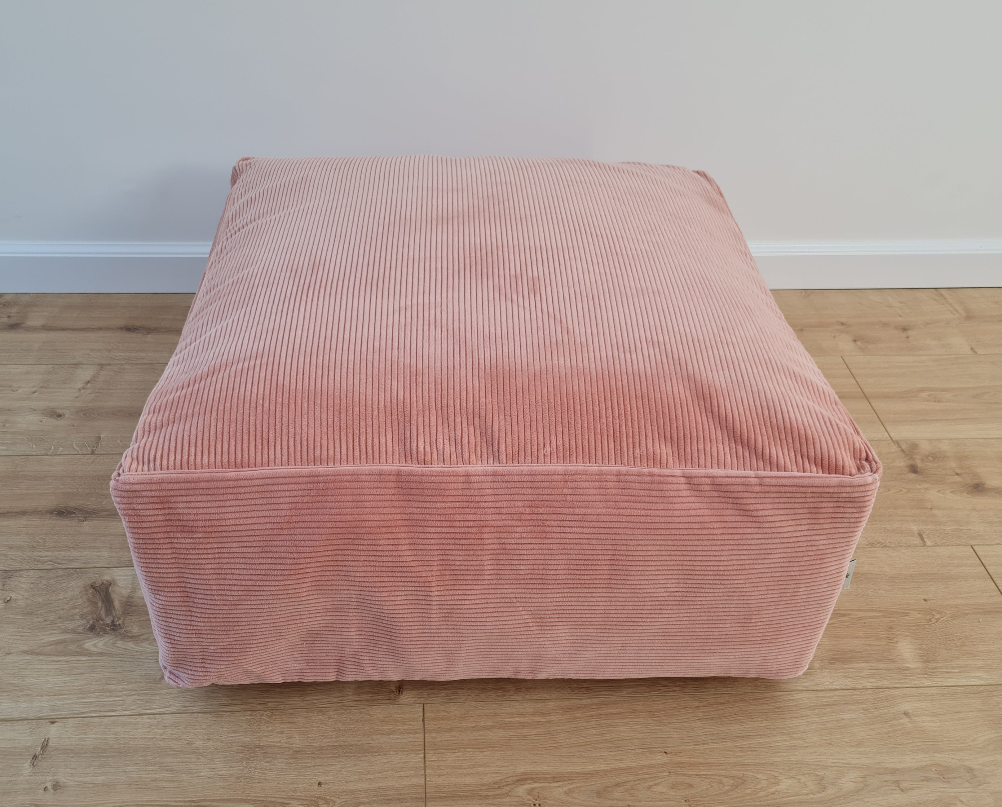 Special listing for U.: two pink and yellow HEMP Floor Cushions Marogans filled organic Hemp Fiber with removable Cover