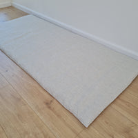 Hemp Linen Sofa Protector Covers in Stripes for Dogs Cats Machine Washable Furniture Protectors Sofa & Couch Custom made sizes Sofa Topper