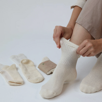 Warm Hemp Socks with Soft Terry Cushioning Cozy Hemp Socks Warmth You Can Feel Hemp Cotton Socks Natural Vegan Men's hemp socks