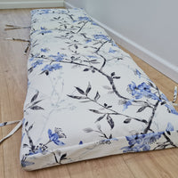 Natural Hemp Cotton Сushion for Sunbed Sun Lounger Pool Pad Replacement Chair Garden Outdoor Cotton fabric filled organic Hemp fiber Custom