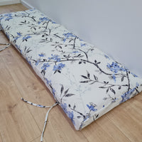 Natural Hemp Cotton Сushion for Sunbed Sun Lounger Pool Pad Replacement Chair Garden Outdoor Cotton fabric filled organic Hemp fiber Custom