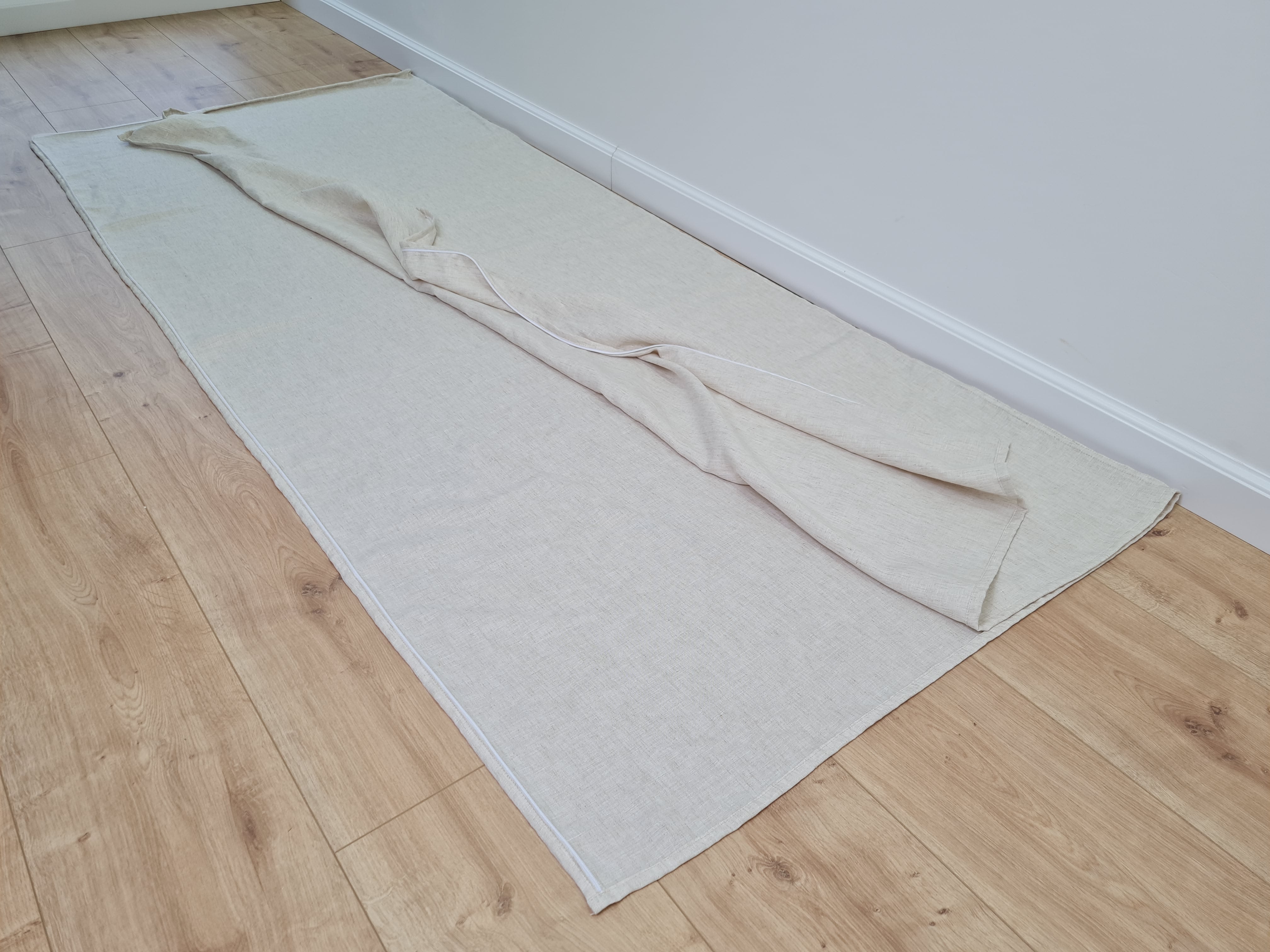 HEMP Sleeping Bag Liner with Zipper for Camping Hiking Hostel Travel organic non-dyed hemp fabric custom made