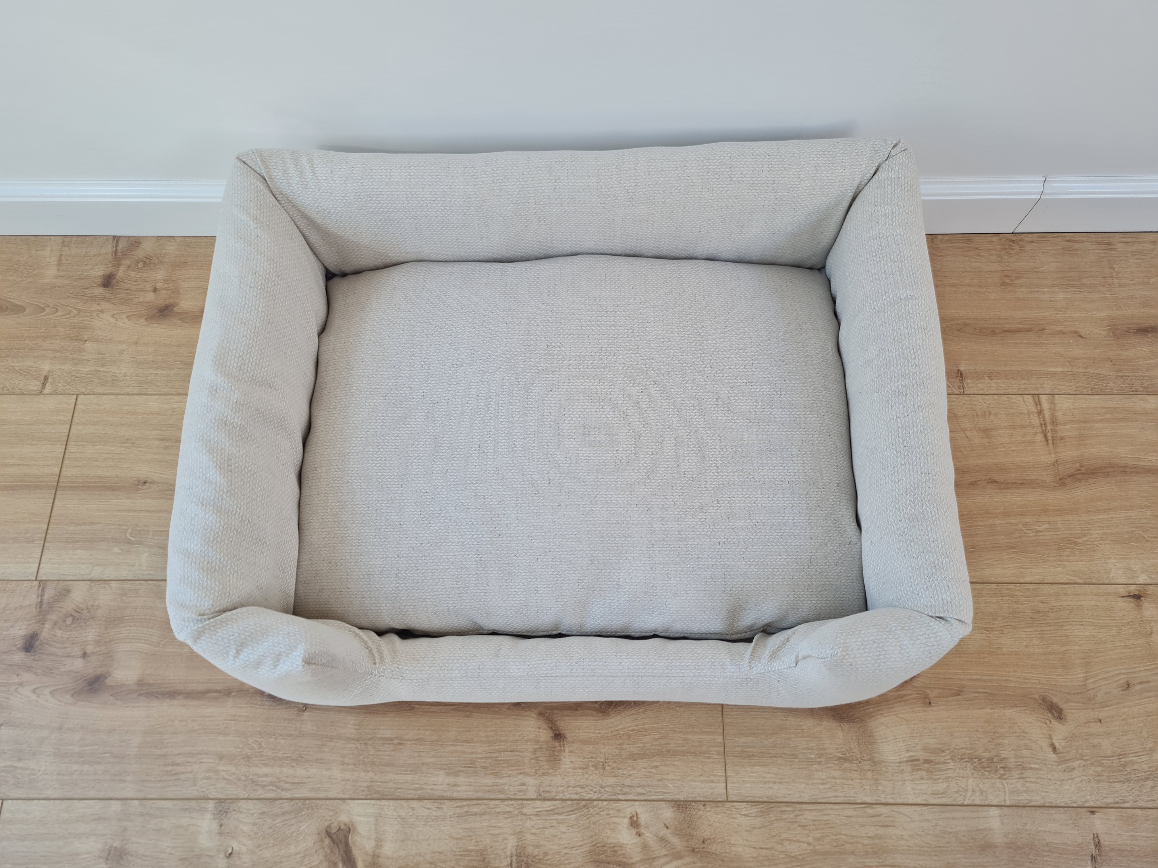 Organic Hemp Pet Bed Removable Washable Natural HEMP Cover Bed Filled Organic Hemp Fiber Filler - Dog Cat Pet Bed Cots Mat Cover