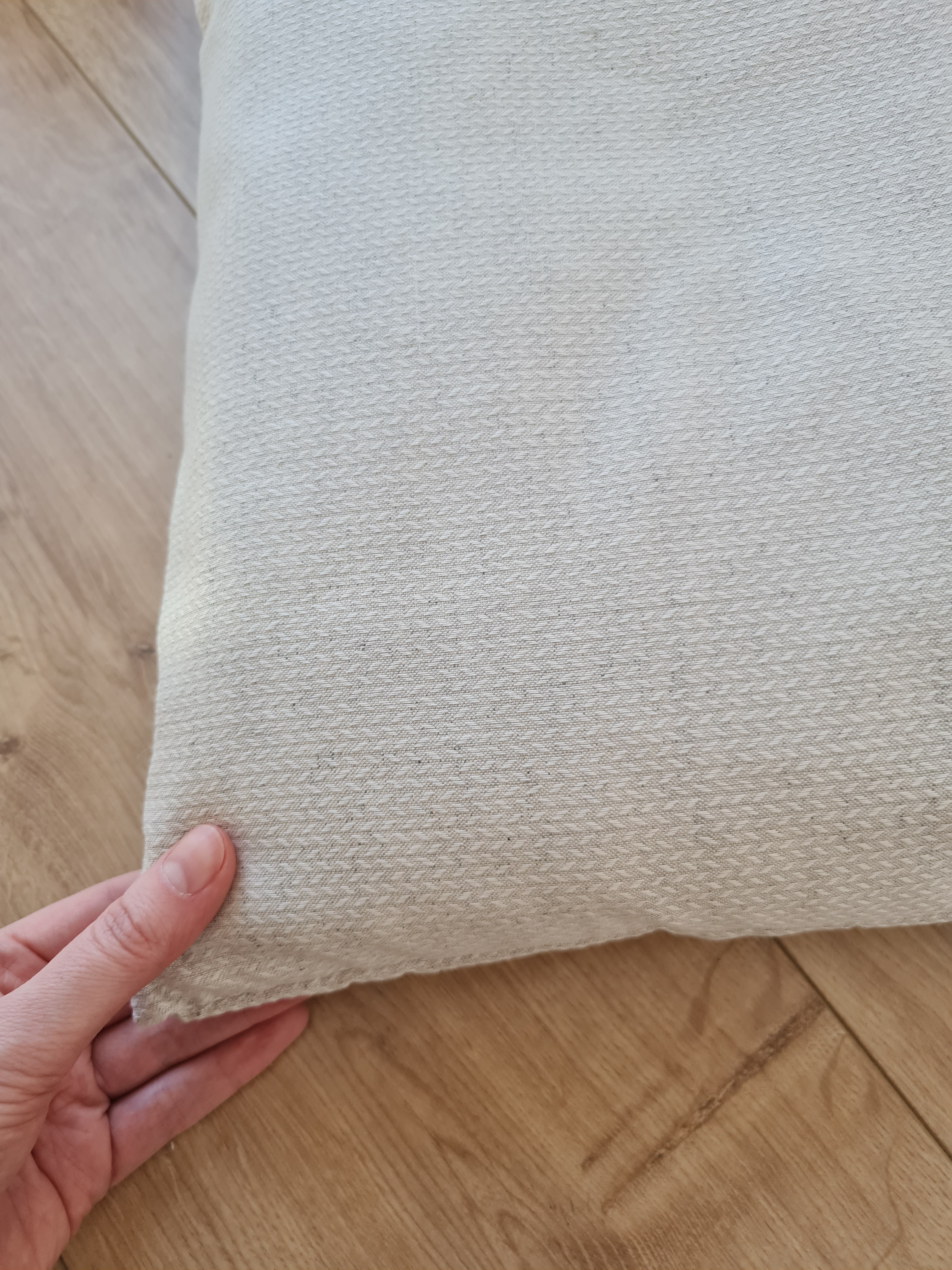 Organic Hemp Pet Bed Removable Washable Natural HEMP Cover Bed Filled Organic Hemp Fiber Filler - Dog Cat Pet Bed Cots Mat Cover