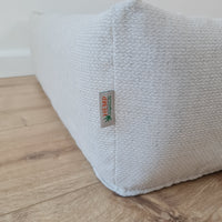 Organic Hemp Pet Bed Removable Washable Natural HEMP Cover Bed Filled Organic Hemp Fiber Filler - Dog Cat Pet Bed Cots Mat Cover