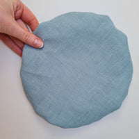 Hemp Linen Bowl Covers Hemp Linen fabric container covers