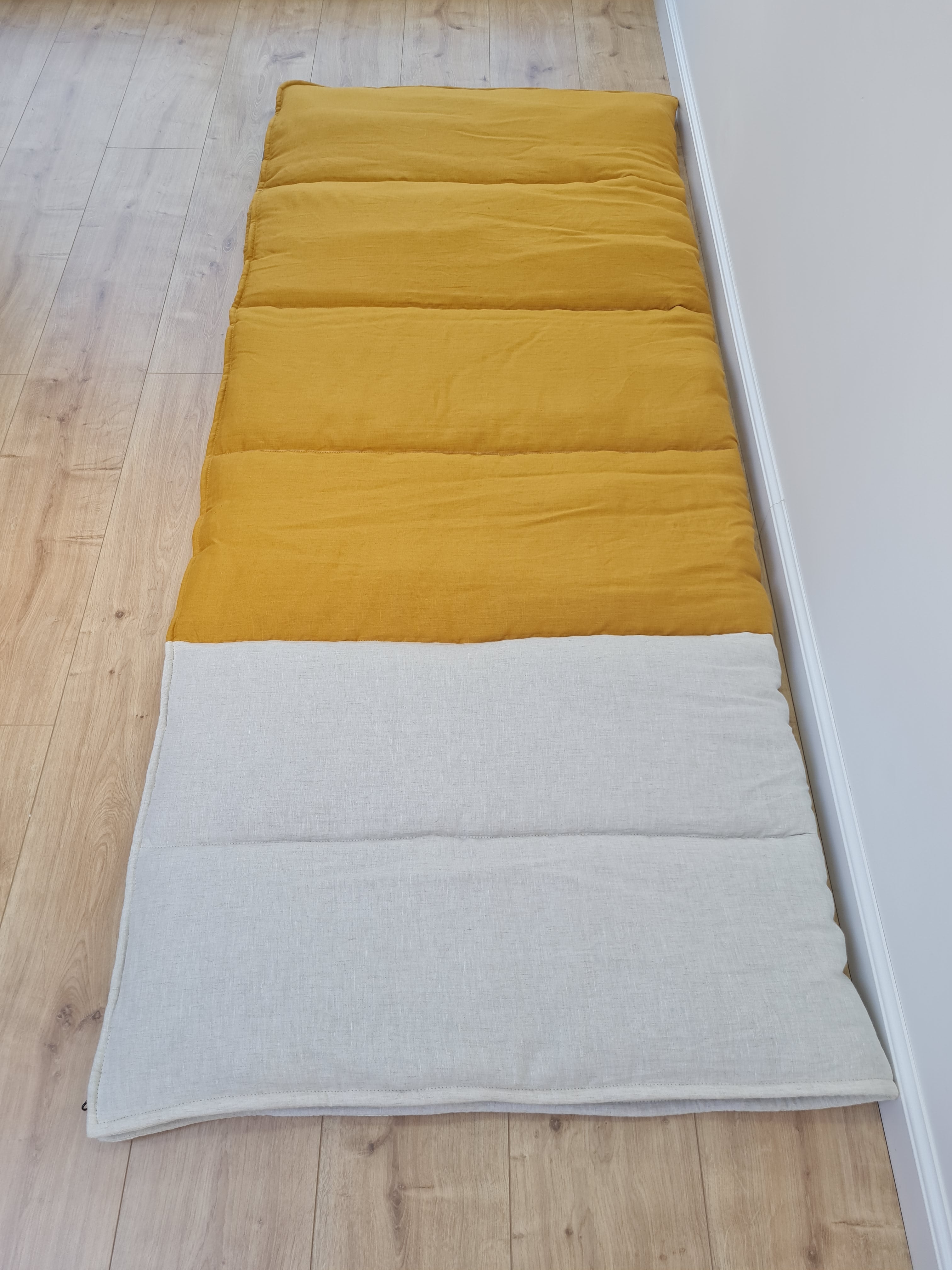 Thick HEMP Sleeping bag HEMP and lilen fabric filled organic Hemp fiber filling - Hemp sleep bag / blanket quilt, hand made