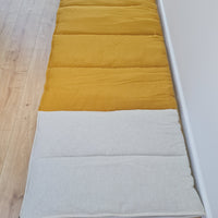 Thick HEMP Sleeping bag HEMP and lilen fabric filled organic Hemp fiber filling - Hemp sleep bag / blanket quilt, hand made