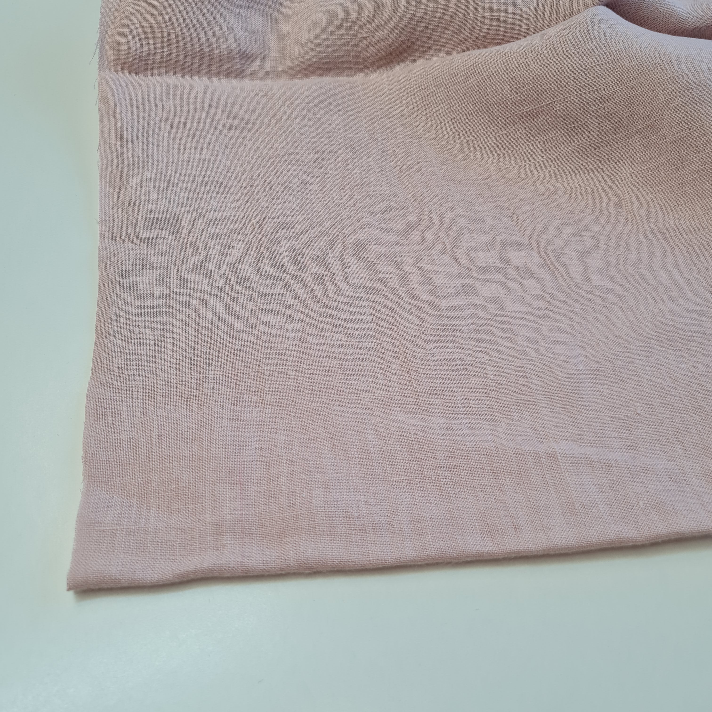 Ashen Pink Linen Pillowcases Linen Washed Fabric