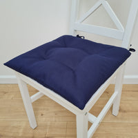 Hemp cotton seat Cushion for chair without ties filled organic hemp fiber in natural cotton fabric Chair Cushion Pillow seat Chair Cushion Pillow seat