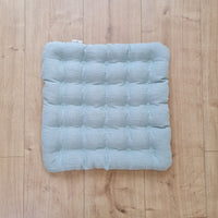 Linen Buckwheat floor cushion Zabuton Organic pillow buckwheat hulls / pillow seat/Meditation Yoga /Natural