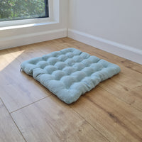 Linen Buckwheat floor cushion Zabuton Organic pillow buckwheat hulls / pillow seat/Meditation Yoga /Natural