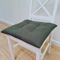 Hemp cotton seat Cushion for chair without ties filled organic hemp fiber in natural cotton fabric Chair Cushion Pillow seat Chair Cushion Pillow seat