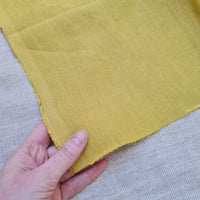 Yellow Linen Pillowcases Linen Washed Fabric