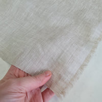 43" x 53" (110 x 135 cm) Natural Grey HEMP Linen blanket quilt - linen organic fabric + filler - organic Hemp fiber - in stripe