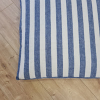 Hemp cushion with removable cover Hemp fiber filling in cotton fabric with linen cover Floor cushion custom made size