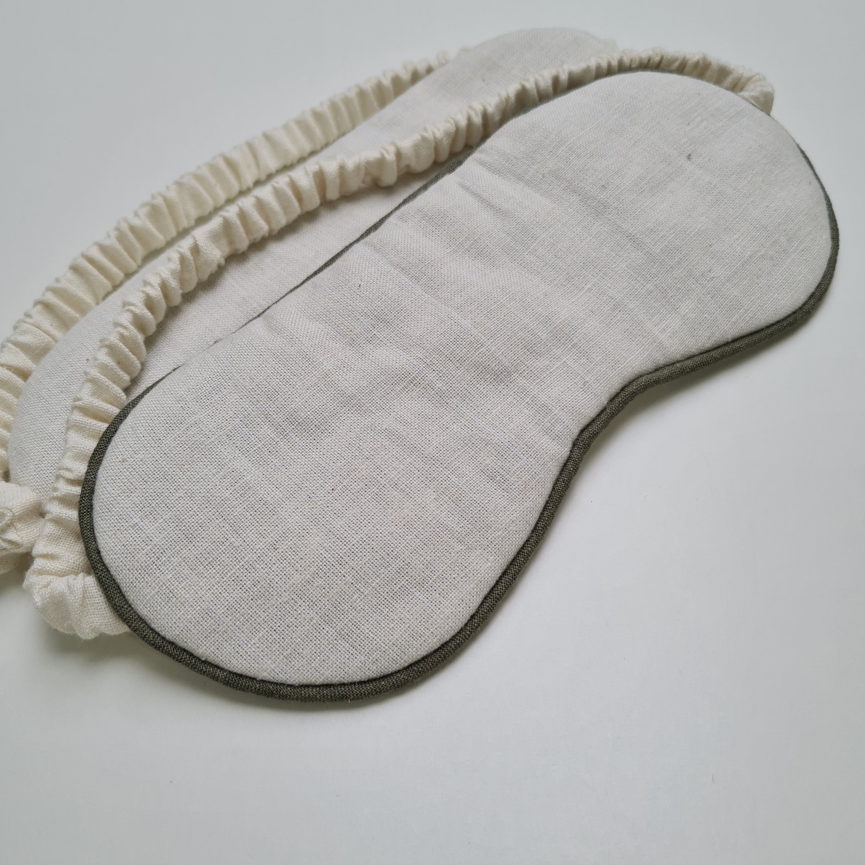 Organic Hemp Eye Mask Meditation Eye Mask Sleep Mask Natural Hemp Fiber Filling Hemp Fabric