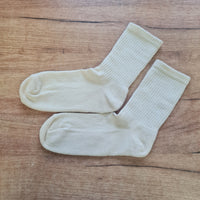 Warm Hemp Socks with Soft Terry Cushioning Cozy Hemp Socks Warmth You Can Feel Hemp Cotton Socks Natural Vegan Men's hemp socks