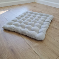 Hemp Seat yoga Cushion filled Buckwheat hulls floor bench cushions in hemp fabric pillow seat /Meditation Yoga Organic