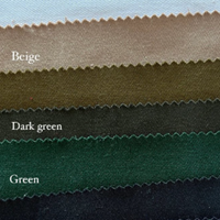 Cover with zipper for 3" (8 cm) shikibuton / topper Natural Сotton Fabric Custom size