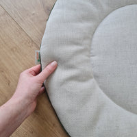 Round HEMP pet mat carpet filled HEMP Fiber rug /dog mat pad/ cat mat/organic dog mat pad/organic cat/ pet blanket