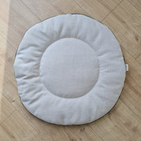 Round HEMP pet mat carpet filled HEMP Fiber rug /dog mat pad/ cat mat/organic dog mat pad/organic cat/ pet blanket