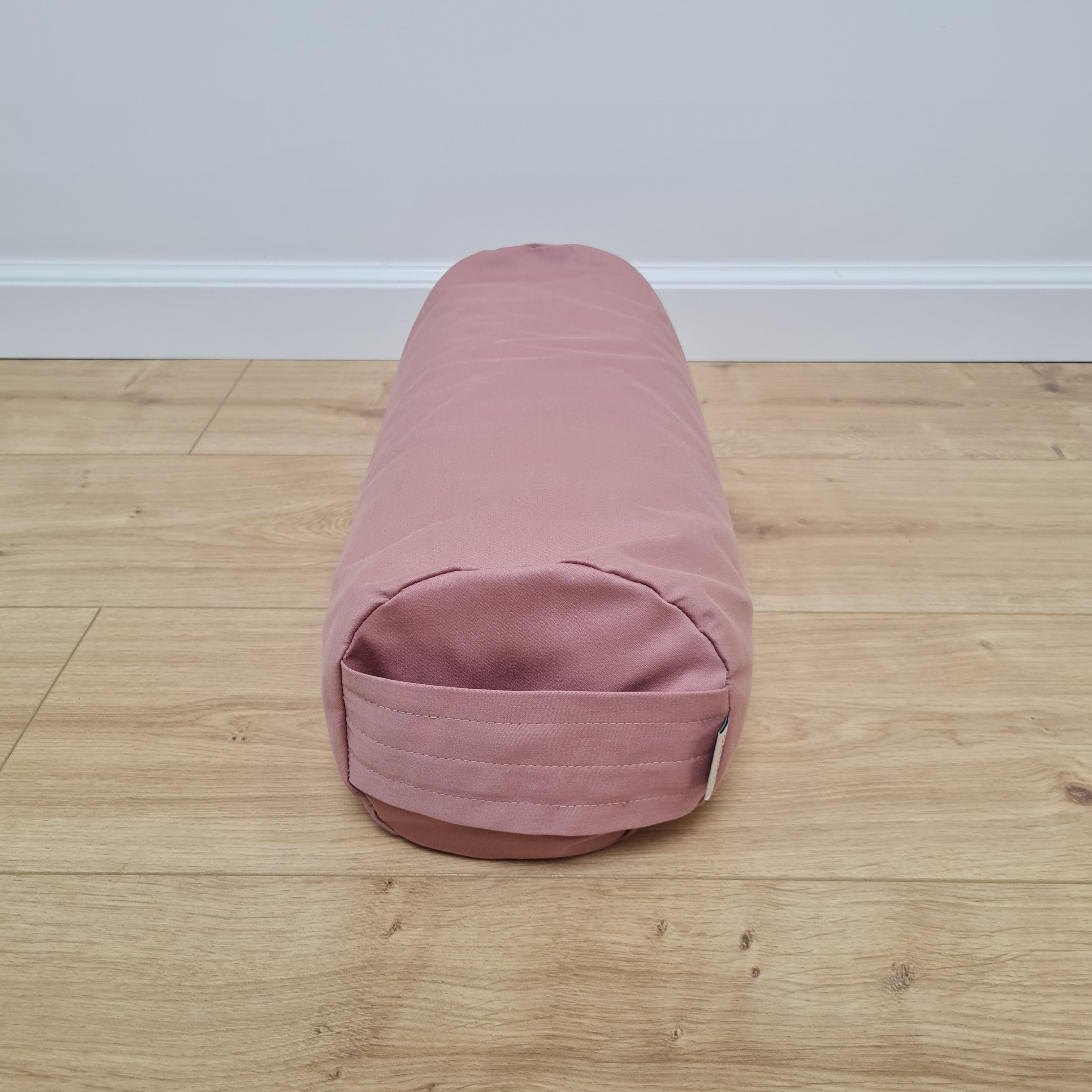 Bolster filled organic Buckwheat hulls yoga pillow Meditation pillow natural non dyed cotton fabric