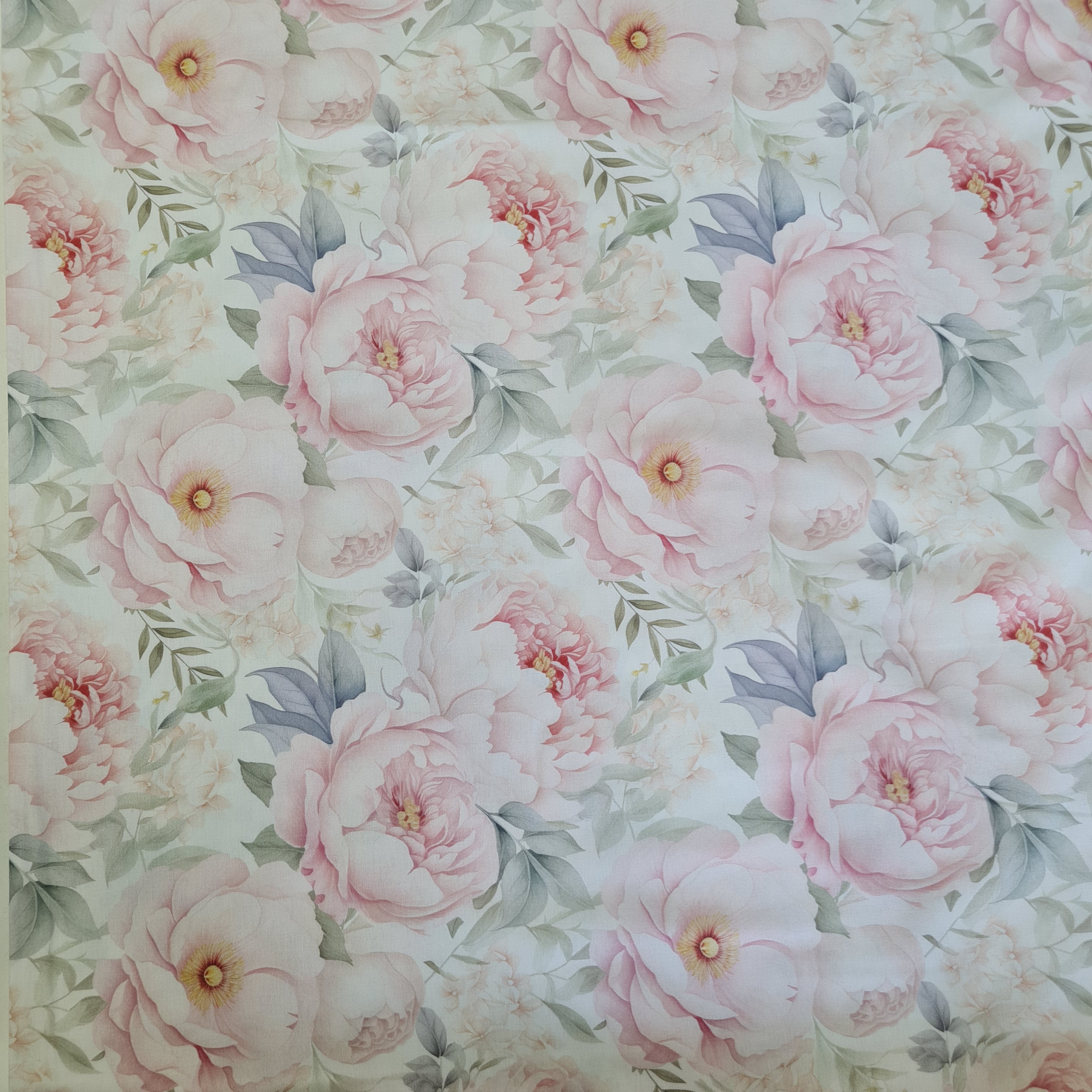 Natural Hemp Blanket in Roses on Mint natural cotton fabric filled organic Hemp fiber filler Full Queen King Custom size Blanket