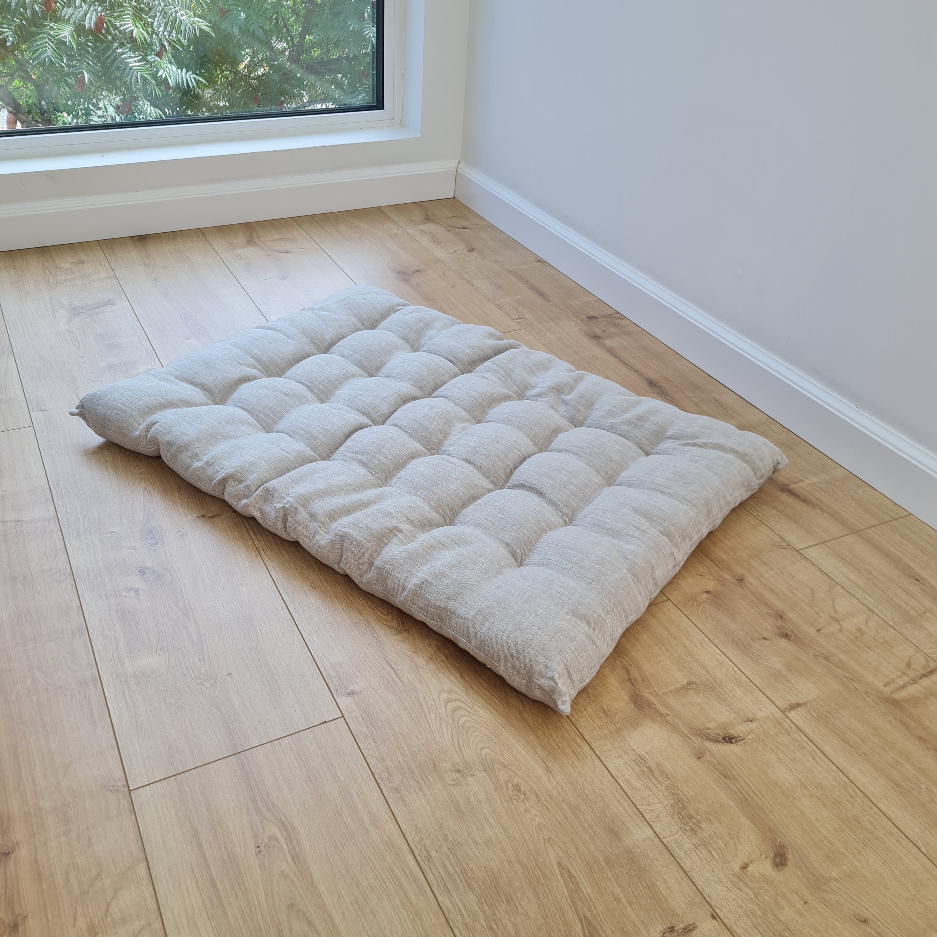 20"x27" (50x70cm) HEMP pet mat filled HEMP Fiber/dog mat pad/ cat mat/organic dog mat pad/organic cat