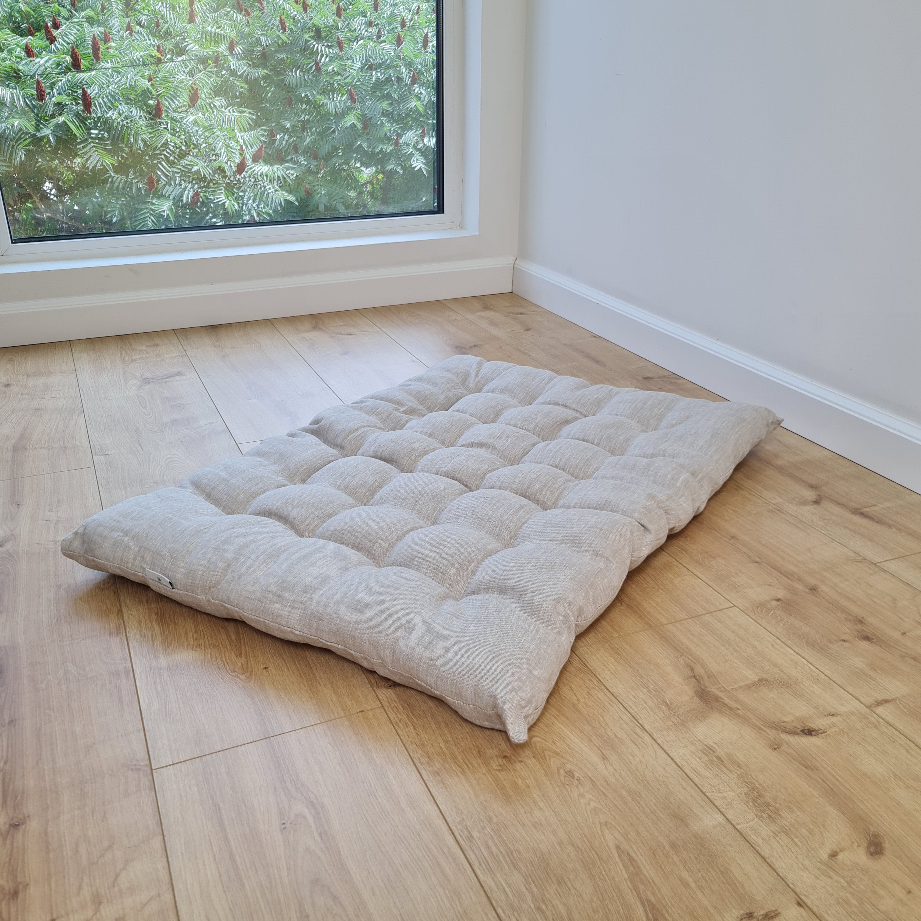 20"x27" (50x70cm) HEMP pet mat filled HEMP Fiber/dog mat pad/ cat mat/organic dog mat pad/organic cat