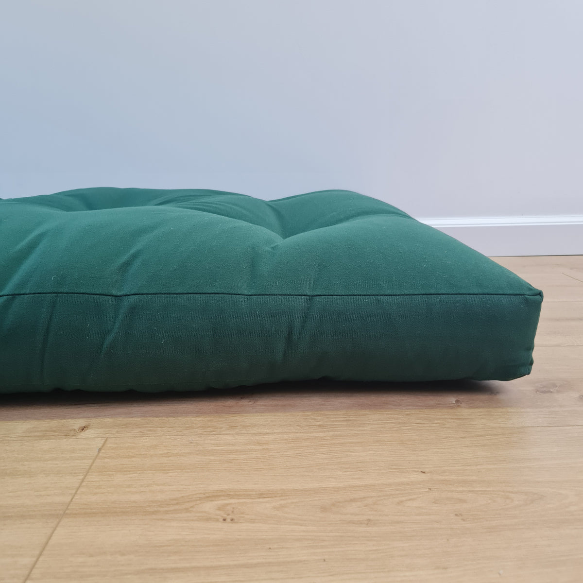 27"x51" (70x130cm) HEMP shikibuton mat Shiki futon 3” thick filled organic hemp fiber filler in natural Cotton fabric Hand made topper