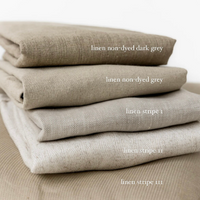 Natural Hemp Linen Pet Mat Pad Cushion with Removable non-dyed grey Linen Cover organic hemp fiber filler in non-dyed linen fabric