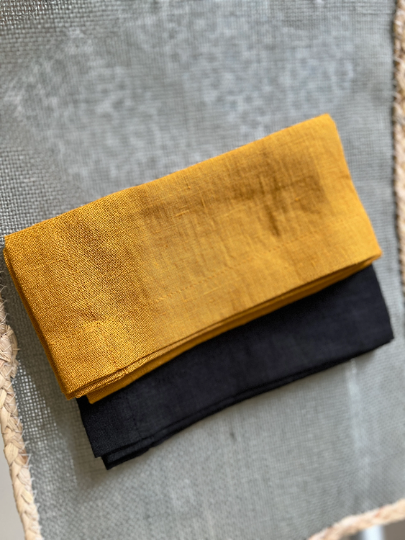 Linen napkins Natural non-dyed Custom order napkins, Cloth napkins set, Fabric napkins wedding bulk, Table linens