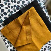 Linen napkins Natural non-dyed Custom order napkins, Cloth napkins set, Fabric napkins wedding bulk, Table linens