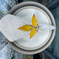 Fall Linen napkins Natural non-dyed Custom order napkins, Cloth napkins set, Fabric napkins wedding bulk, Table linens